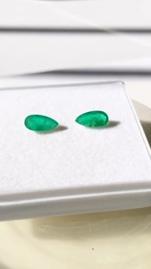 2.58กะรัตมรกตธรรมชาติคุณภาพ AAA ได้รับการรับรองจาก IGI ลูกแพร์ตัดกับสีเขียวที่ดีขัดอัญมณีหลวม - Product Image 2