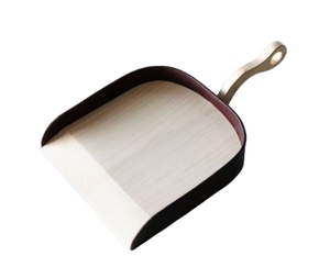 Recogedor de metal de alta calidad para hotel, cocina y oficina/INI stustpan y Rush et OOD Mall etal y antipolvo de madera - Product Image 4