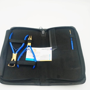 Stainless <b>Steel</b> Hair Extension Pliers Micro Ring <b>Silicone</b> Beads Removal Opener Tool - Product Image 2