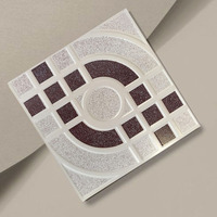 30x30 cm PORCH ARIYA Carrelage de sol en céramique Design numérique anti-dérapant brique réfractaire Texture solide Style moderne Maison Extérieur