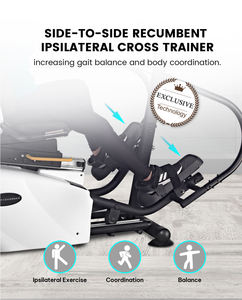 Smart Fitness Equipment with Swivel Seat and Medical Grade Ellipticals Cross <b>Trainer</b> FDA Certified - Product Image 5