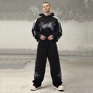 Ensemble de survêtement personnalisé pour hommes, vêtements de gym deux pièces, tenue de course et d'entraînement, vêtements de fitness respirants, vêtements de sport et de sport - Product Image 2