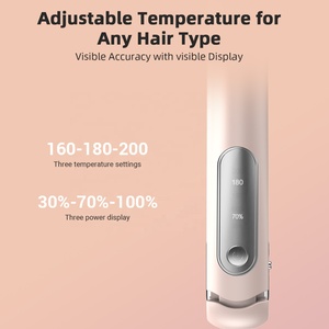 JAYSUNNY 2 in 1 Cordless Portable Ceramic Flat Iron Negative Ion <strong>Mini</strong> Wireless Usb Rechargeable <strong>Hair</strong> <strong>Straightener</strong> - Product Image 6