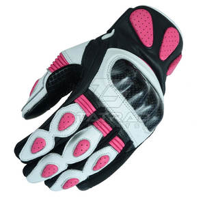 ถุงมือมอเตอร์ไซค์ หนังน้ำหนักเบาระบายอากาศได้ดี ปิดด้วยตะขอและห่วงแบบเต็มนิ้ว คุณภาพสูงสำหรับการแข่งรถมอเตอร์ไซค์ กีฬากลางแจ้ง - Product Image 2