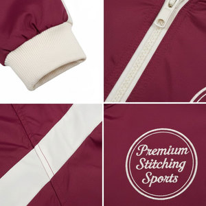 ชุดวอร์มวินด์เบรกเกอร์เปล่าขายส่ง สำหรับผู้ชายและผู้หญิง แบบสองชิ้น สำหรับงานพิมพ์ลายปักโลโก้ตามสั่ง - Product Image 6