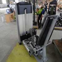 Máquina Comercial de Abducción y Aducción con Pila de Pesas de 70 kg, Equipo de Entrenamiento para Muslos Internos y Externos para Gimnasio