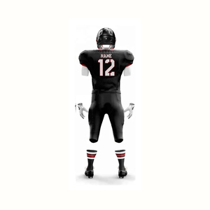 Uniforme de football américain unisexe, taille XL, personnalisable pour adultes, impression numérique, respirant, tissu sergé, 100% polyester, équipe personnalisée - Product Image 6