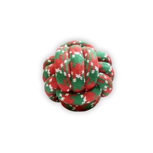 Jouets à mâcher pour animaux de compagnie en forme de balle géante de Noël pour jouer et s'amuser - Product Image 1