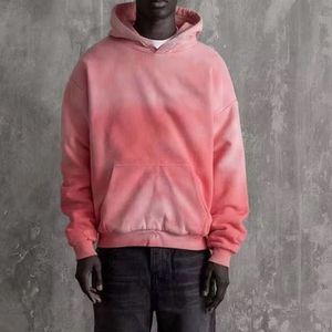 Sudadera con Capucha de Alta Calidad, 100% Algodón, 450 g/m², Gruesa, Transpirable, de Secado Rápido, con Bolsillo, para Hombre, Corte Regular, Color Sólido, para Invierno - Product Image 4