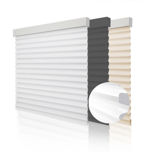 Stores Shangri-La motorisés modernes à trois couches en tissu alvéolé, protection UV, triple volet roulant pour bureaux et hôtels - Product Image 2