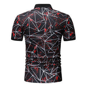 Polos de sublimación de nuevo estilo al por mayor, Polo de sublimación transpirable de secado rápido de material suave para hombre - Product Image 3