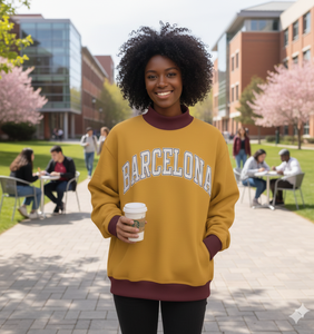 Sudadera con Cuello Alto, Logotipo Personalizado, Sudadera de Poliéster/Algodón, Sudadera de Felpa para Mujer - Product Image 1
