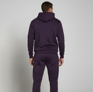 Survêtement unisexe personnalisable et sur mesure |   Ensemble jogging à capuche tendance |   Tenue d'hiver en tissu lourd 100% coton - Product Image 4