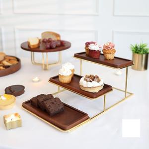 Artículos de cocina Mesa de comedor Mesa Soporte decorativo para pasteles Decoración para el hogar con base de mármol Más vendidos - Product Image 3