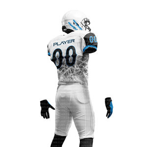 Dernière arrivée uniformes de football américain personnalisés concevez vos propres vêtements de football américain imprimés par sublimation - Product Image 4