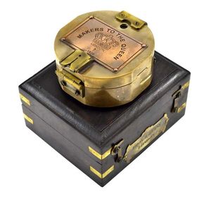 Horloge rotative en cristal de guérison naturelle, style nautique, Feng Shui, pour la décoration de la maison, en provenance d'Inde - Product Image 1