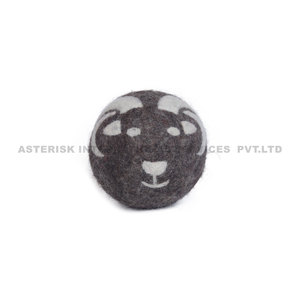 Paquete de 6 bolas de secadora multifuncionales XL de fieltro de lana de Nueva Zelanda 100% orgánico ecológico para ropa de lavandería de balcón interior - Product Image 5