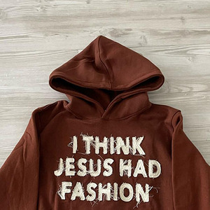 Chándal unisex con estampado de soplo de logotipo personalizado, chándal con logotipo de felpa francesa para hombre, chándales con logotipo bordado informal para hombre - Product Image 5