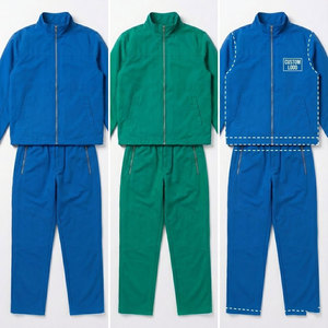 Conjunto Deportivo de 2 Piezas con Chaqueta Cortavientos de Nailon para Hombre, Ropa Deportiva con Cremallera, Personalizable, OEM, ODM - Product Image 4