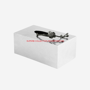 Thiết kế lạ mắt mô chủ hiển thị các mô của bạn thép không gỉ mô hộp chủ với quả bóng vàng cho khách sạn Bộ đồ ăn khăn ăn hộp - Product Image 3