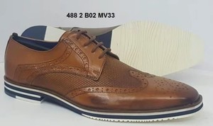 Chaussures habillées à bout pointu en cuir de qualité supérieure pour hommes tendance, fabrication de chaussures à bout aile, prix imbattable - Product Image 6