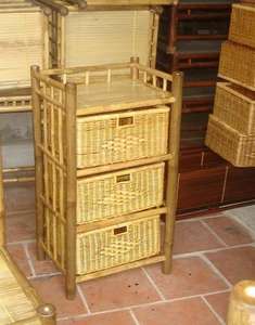 Étagère murale en rotin tissé à la main - Product Image 3