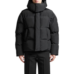 Detachable Hood Outdoor Jackets Hooded Windproof & Breathable Warm Winter Windproof Men's Puffer Jackets - Product Image 1