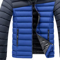 Vestes matelassées en toile noires légères et chaudes, personnalisables avec logo, vente en gros OEM pour l'hiver