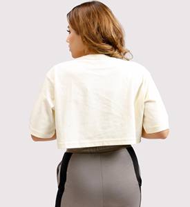 Top corto para mujeres y niñas, Top corto ajustado de alta calidad para mujeres, Camiseta corta transpirable con estampado de logotipo personalizado, estilo de calle - Product Image 3