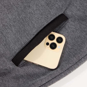 เสื้อฮู้ดสตรีทแวร์ผ้าคอตตอนแบบรูดซิปเสื้อครอปพิมพ์ลายแบบกำหนดเอง - Product Image 3