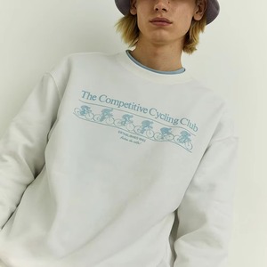 เสื้อสเวตเตอร์แขนยาวโอเวอร์ไซส์ผ้าฝ้าย100% ปรับแต่งได้เสื้อฮู้ดคอกลมมีซิปแบบสวมหัวสีพื้น - Product Image 3