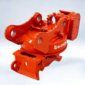 Hidráulico We-Attach Série R com Motor para Escavadeiras de 10-16T, 360 °   Acoplador Rápido Rotativo de Alta Vazão com Duplo Bloqueio - Product Image 3