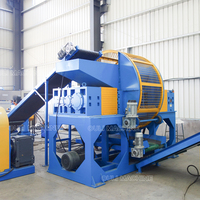 Broyeur de pneus usagés, machine de recyclage des pneus / broyeur de pneus industriel