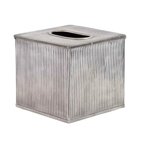 กล่องทิชชู่โลหะดีไซน์สวยที่ใส่กระดาษทิชชู่ตกแต่งด้วยมือสำหรับห้องครัวรับประทานอาหาร - Product Image 1