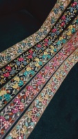 Tissu en dentelle de tulle souple brodé sur mesure, écologique, directement de l'usine, pour vêtements, rideaux et accessoires - Prix compétitif