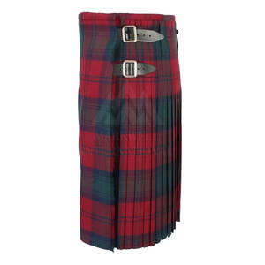 Kilt de tartán escocés tradicional escocés de la mejor calidad para hombre Kilt de tartán escocés tradicional a cuadros a bajo precio - Product Image 5