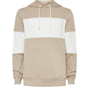 Sweat à capuche surdimensionné pour homme avec impression personnalisée du logo Sweat-shirt brodé d'hiver à empiècement en polaire épaisse - Product Image 1