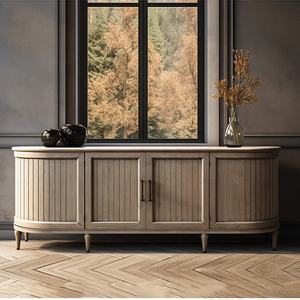 Mrs Woods stile antico europeo natura rovere materiale <span class=keywords><strong>con</strong></span> cassetto credenza armadio Dinging Room - Product Image 5