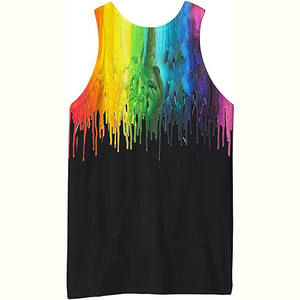 เสื้อกล้ามผู้ชายพิมพ์ลายซับลิเมชันง่ายต่อการสวมใส่และซักแห้งเร็วใหม่ล่าสุด - Product Image 2