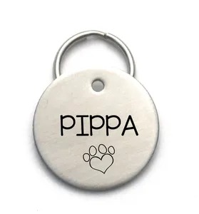 2023 Affordable Price Metal Collar <b>Tags</b> for Pets in Latest Finished With Customised Printing or Lazer Engraved - Product Image 5