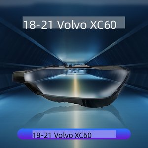 Cubierta de Lente de Faro Delantero para <span class=keywords><strong>Volvo</strong></span> <span class=keywords><strong>XC60</strong></span> 2018 2019 2020 <span class=keywords><strong>2021</strong></span> 2022, Carcasa de Faro Delantero Transparente, Piezas de Repuesto, Par - Product Image 5