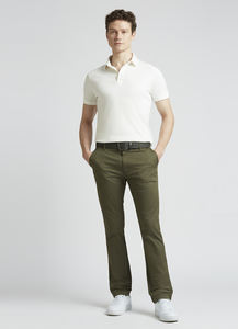 Venta al por mayor 100% algodón de los hombres para camisetas de polo nuevo Casual patrón sólido de color personalizado de manga corta antiarrugas - Product Image 6