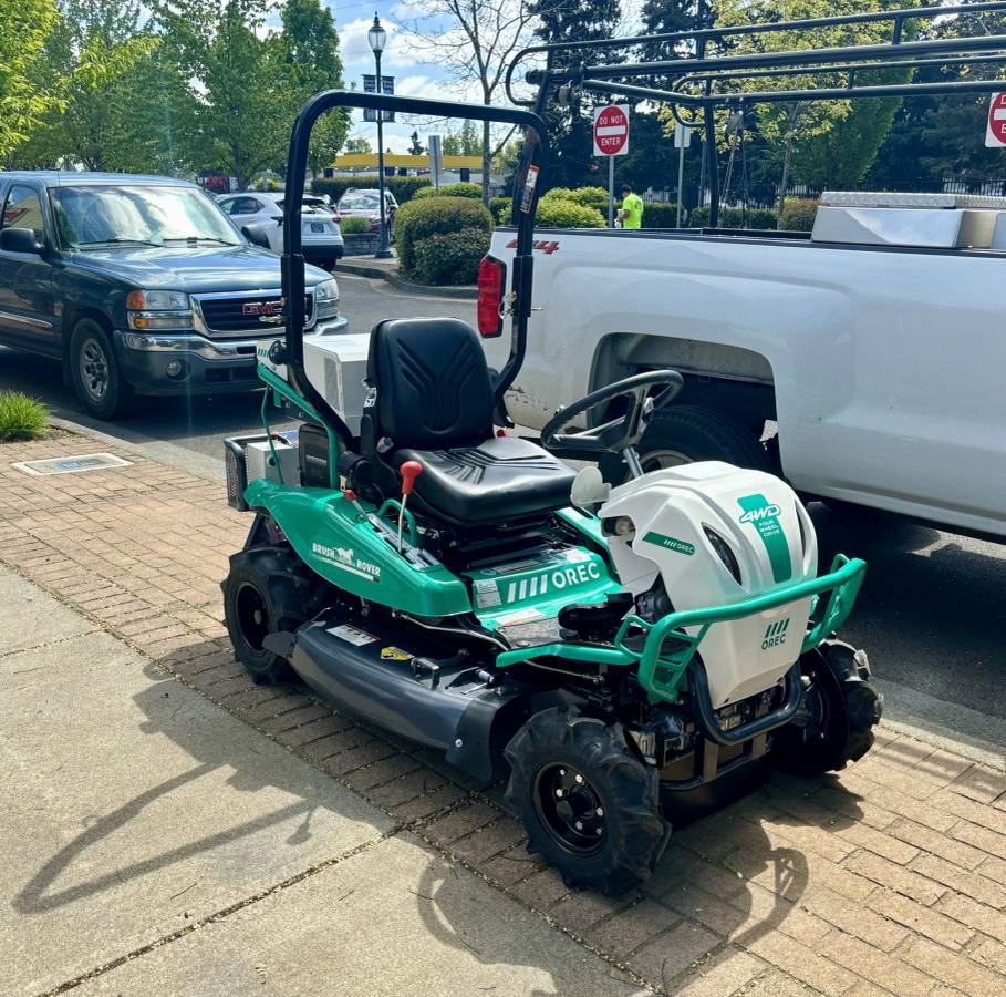 Brush Rover Riding Brush Mower Price Orec Brush Mower Sales