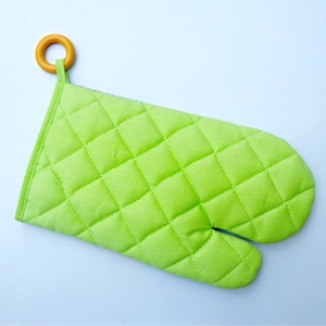 ถุงมือผ้าแคนวาสเตาอบสไตล์เรียบถุงมือผ้าฝ้ายสีสวยดึงดูดส่งออกในอินเดีย - Product Image 6