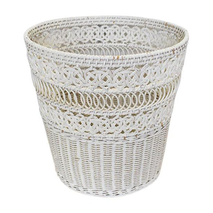 Article cadeau décoratif pour la maison jardinière en osier canne de jute Wiwin biodégradable fait à la main grands pots de fleurs d'intérieur et plantes d'herbe de mer - Product Image 5