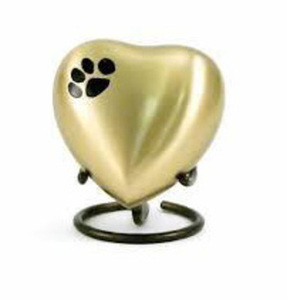 โกศสำหรับสุนัขและแมวทำจากทองเหลืองทันสมัยทำด้วยมือสำหรับใส่เถ้ากระดูก - Product Image 2