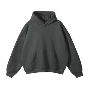 Custom Oversized Fit Hoodie <b>Men</b> Loose Baggy Street Style With Logo Printing Factory Price - Product Image 3