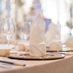 Serviette et Set de Table en Mélange de Coton Anti-Froissage pour Restaurants et Tables de Banquet, Résistant au Lavage Industriel - Product Image 2