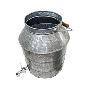 Dispensador de zumo galvanizado con revestimiento amarillo, elegante, uso en bares y fiestas, barato, cantidad mínima - Product Image 4