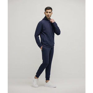 Customized Design Men's Printing Tracksuit Stacked Flared Jogger Pant <b>Sweat</b> Suit and 100% Cotton Tracksuits From Pakistan - Product Image 1